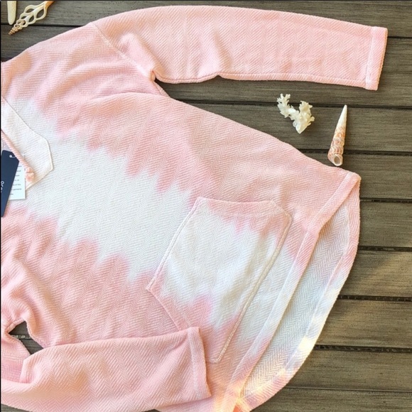 🌴🔆OCEAN DRIVE- HOODIE PONCHO PULL OVER🔆🌴 - Picture 7 of 10